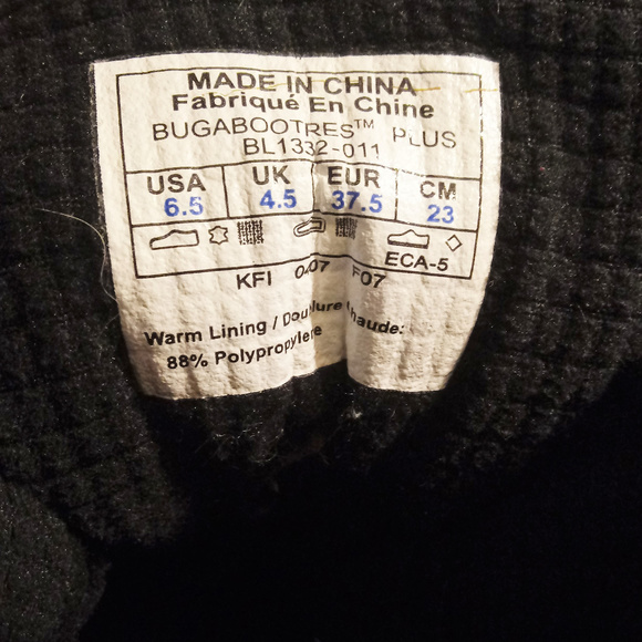 Columbia Bugabootres BL1332-011 BOOTS 400 Gram - Picture 8 of 8